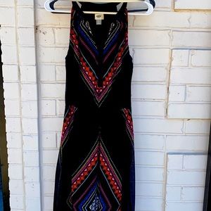 Tribal maxi dress
